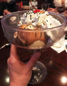 Hard Rock cafe - Hot Fudge brownie